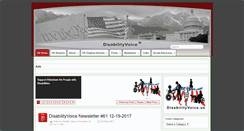 Desktop Screenshot of disabilityvoice.com